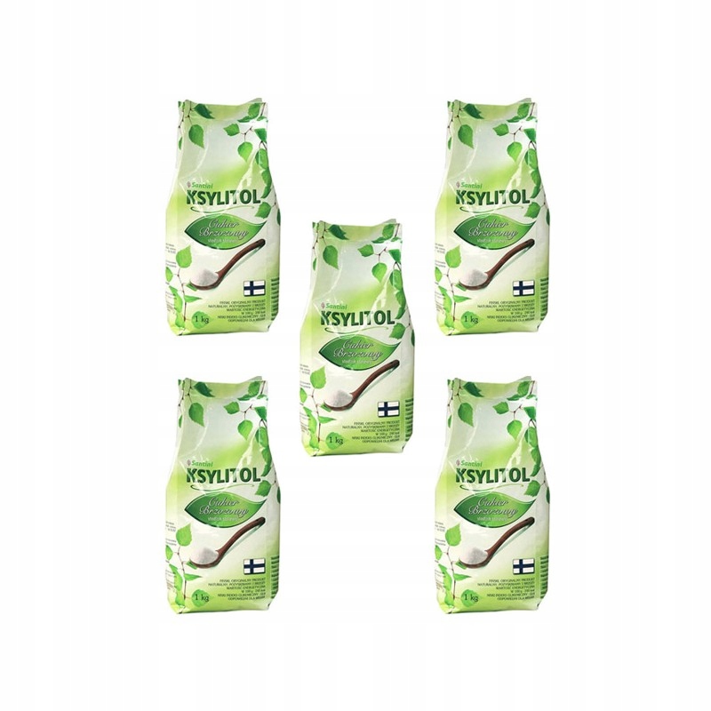 SANTINI KSYLITOL 5KG CUKIER BRZOZOWY FIŃSKI