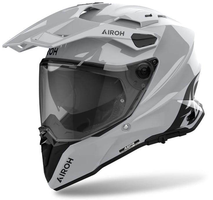Airoh Commander 2 Color Cement Grey Gloss Motocyklová Prilba Cross Enduro