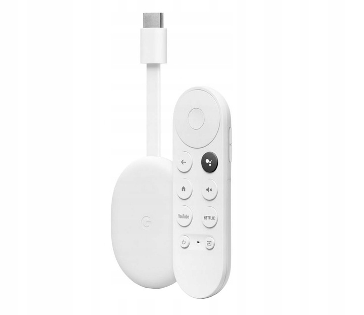 Google Chromecast 4 HD Google TV SMART Білий США