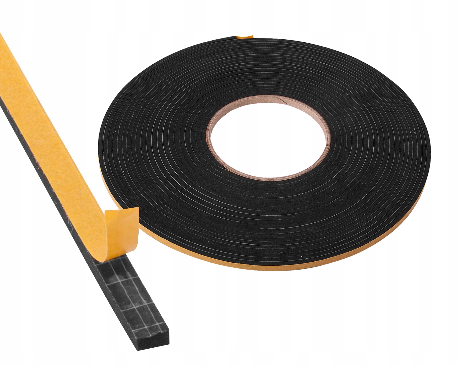 Uszczelka samoprzylepna z mikrogumy PROFIL EPDM 5x5 mm -2mb