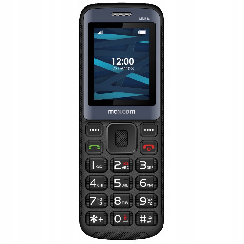 Telefon Maxcom MM 718 Černý