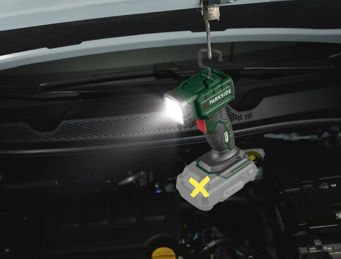 PARKSIDE PLHLA 20-Li A1 Lampa Ręczna LED 20 V 280 lm do X 20 V Team Kod producenta PLHLA 20-Li A1 N