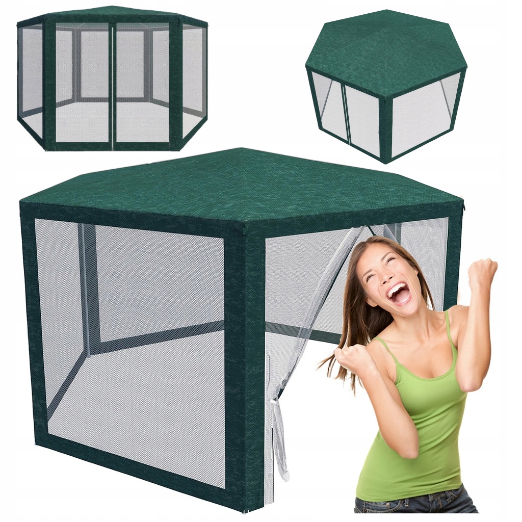 Stan Altán na zahradu 6 Stěn Velký Obchodní Pavilon 4x4 m