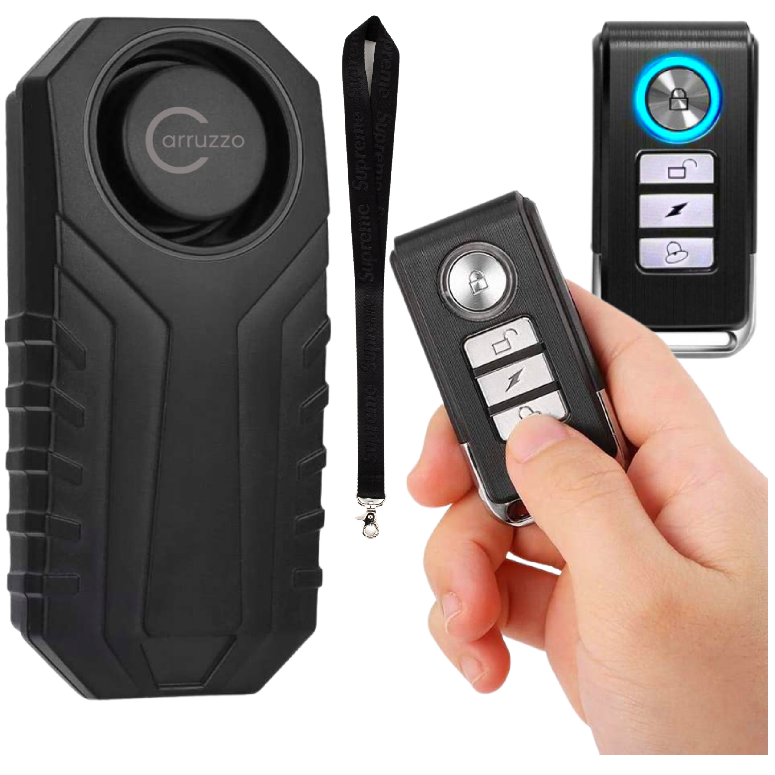Motocyklový Alarm Na Kolo S Ochranou Dálkového Ovládání
