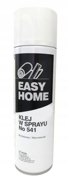 Easy Home 541 Klej w sprayu do montażu metal beton