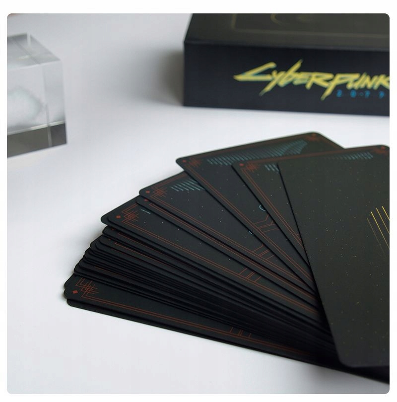 Karty Tarota Cyberpunk 2077 Liczba kart w talii 25