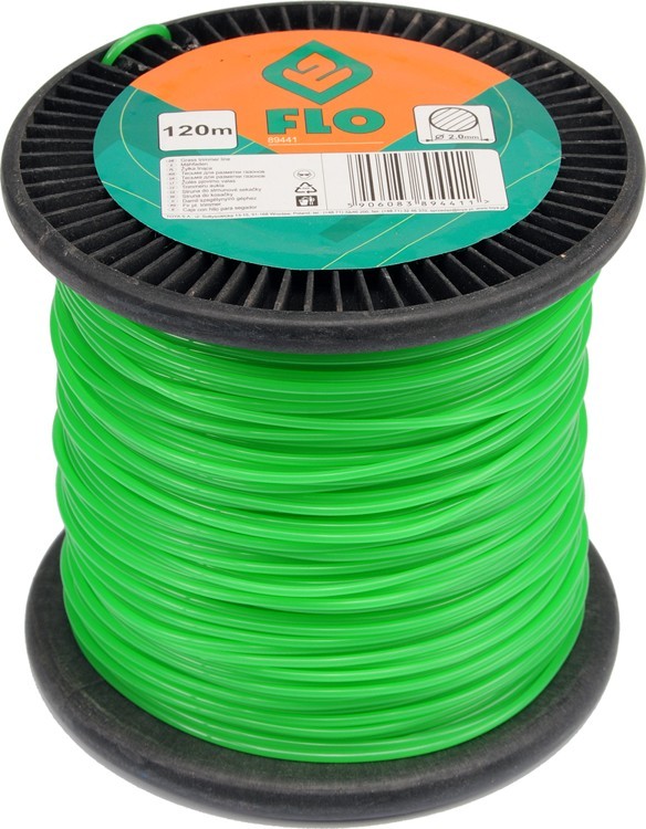 

Żyłka tnąca okrągła 2mm 120m 89441 Flo