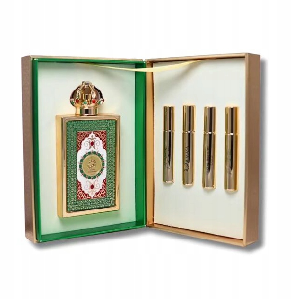 Oryginalne Perfumy Lattafa Queen Of Arabia 100ml+4 próbki perfum w opakowa