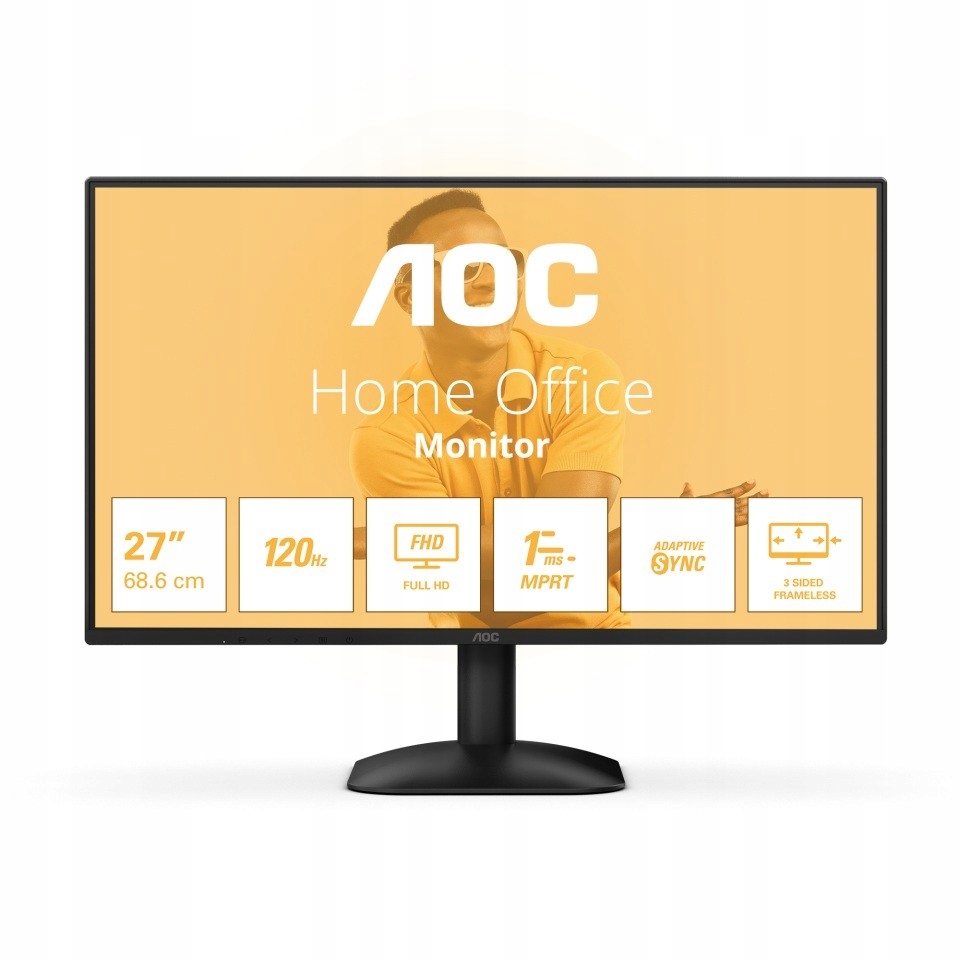 Aoc Monitor 27B31H 27 palců Ips 120 Hz Hdmi Vga