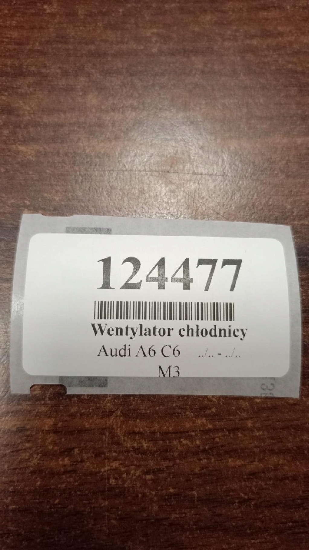 AUDI A6 C6 1.9 TDI ventilátor chladiče 058121301B