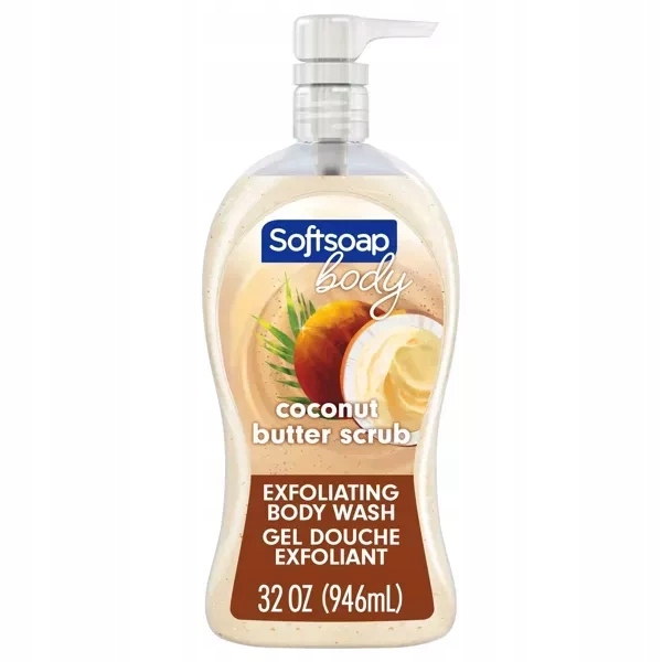 sprchový gel s peelingem Softsoap Coconut Butter Body Wash 946 ml