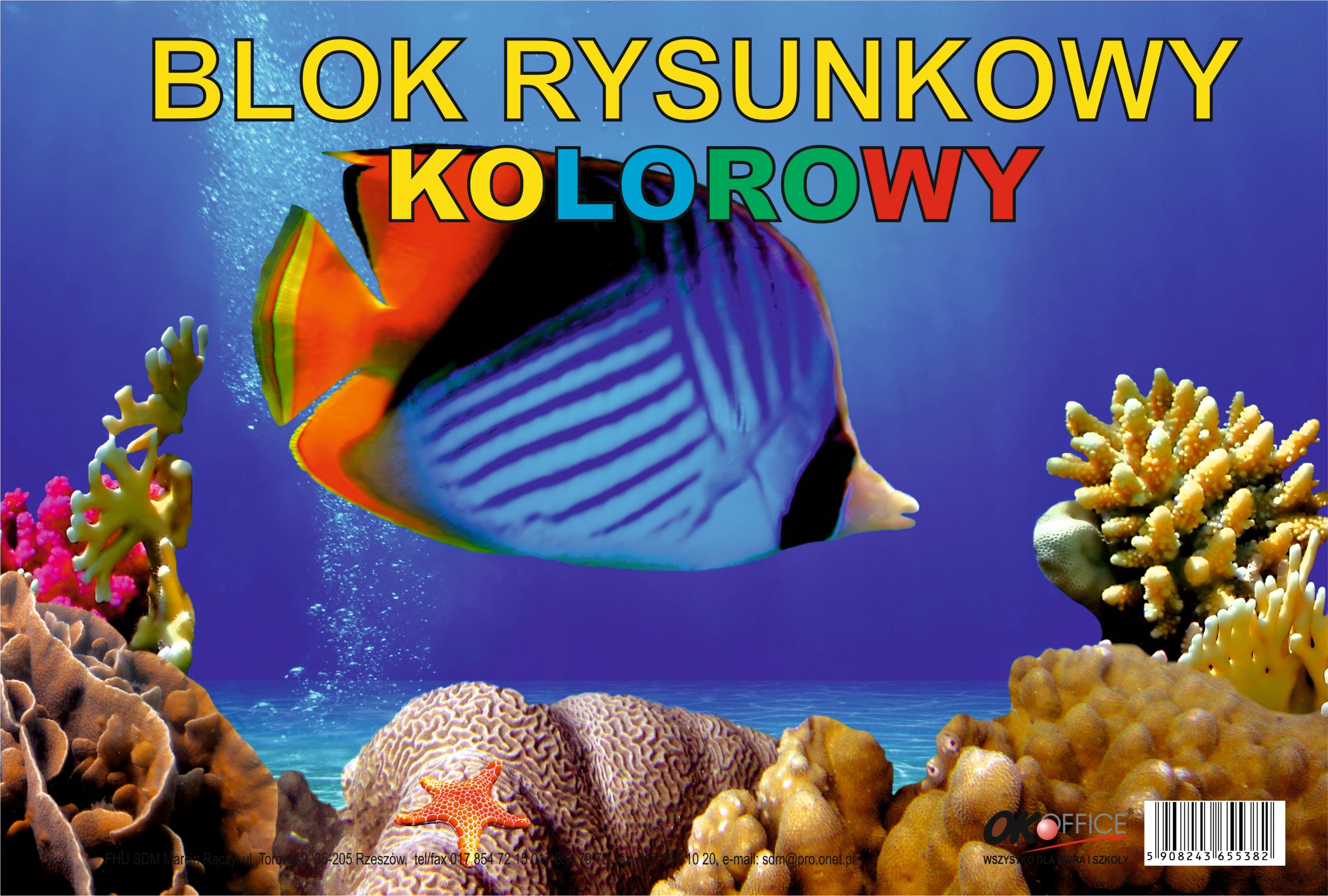 Blok Rysunkowy A4 Kolor