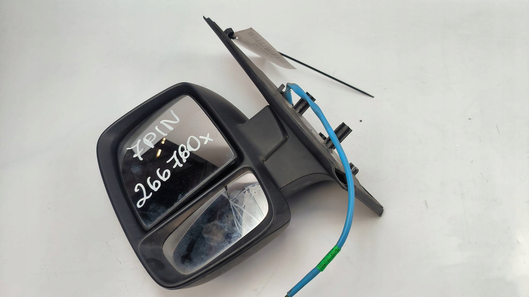 mirror left EU black, PEUGEOT EXPERT II