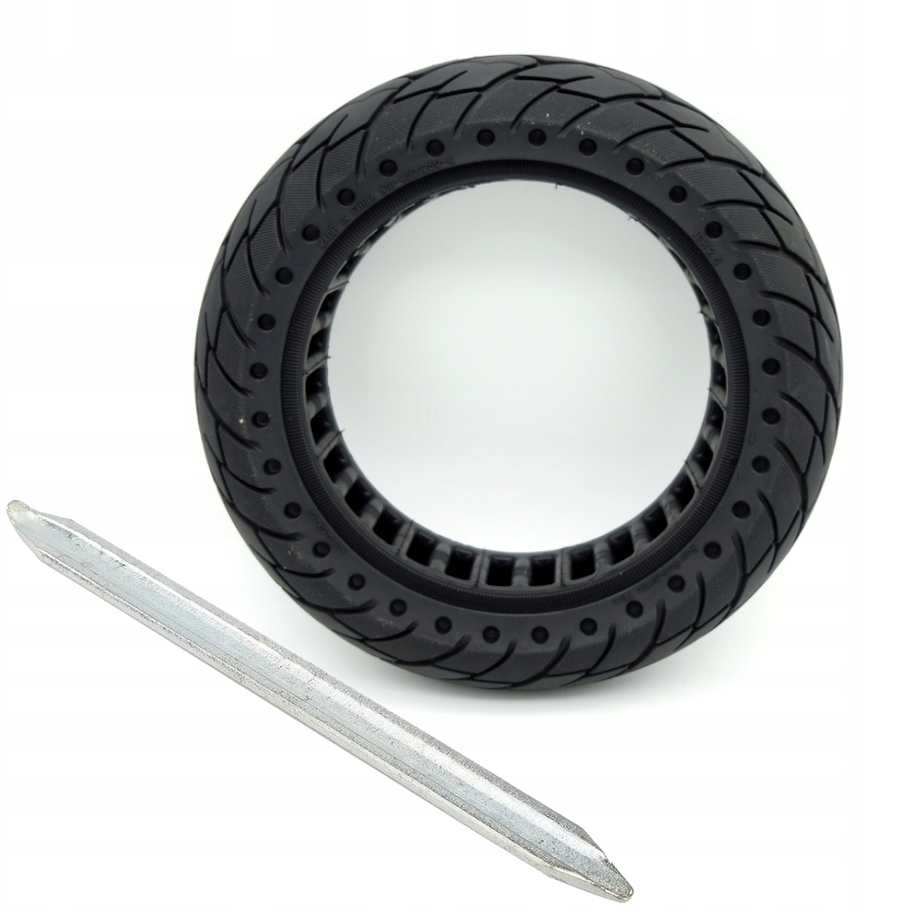 Opona Bezdętkowa 10x2.5" +Metalowa Łyżka do Ninebot Max G30/Motus Scooty 10