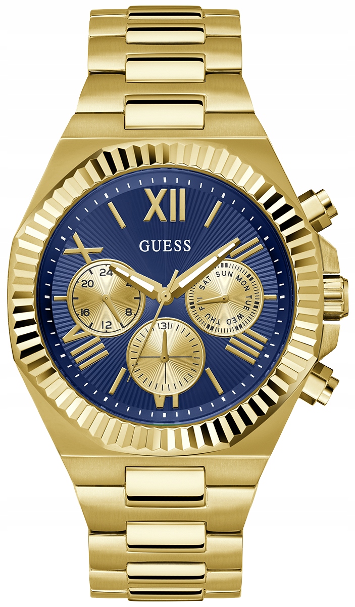 Pánské Hodinky Guess GW0703G6 zlaté
