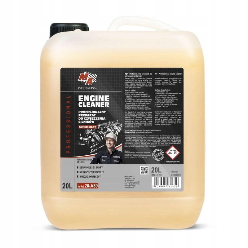 20-А39/АМТ имеет проф - препарат для мойки двигателя 20л 2
