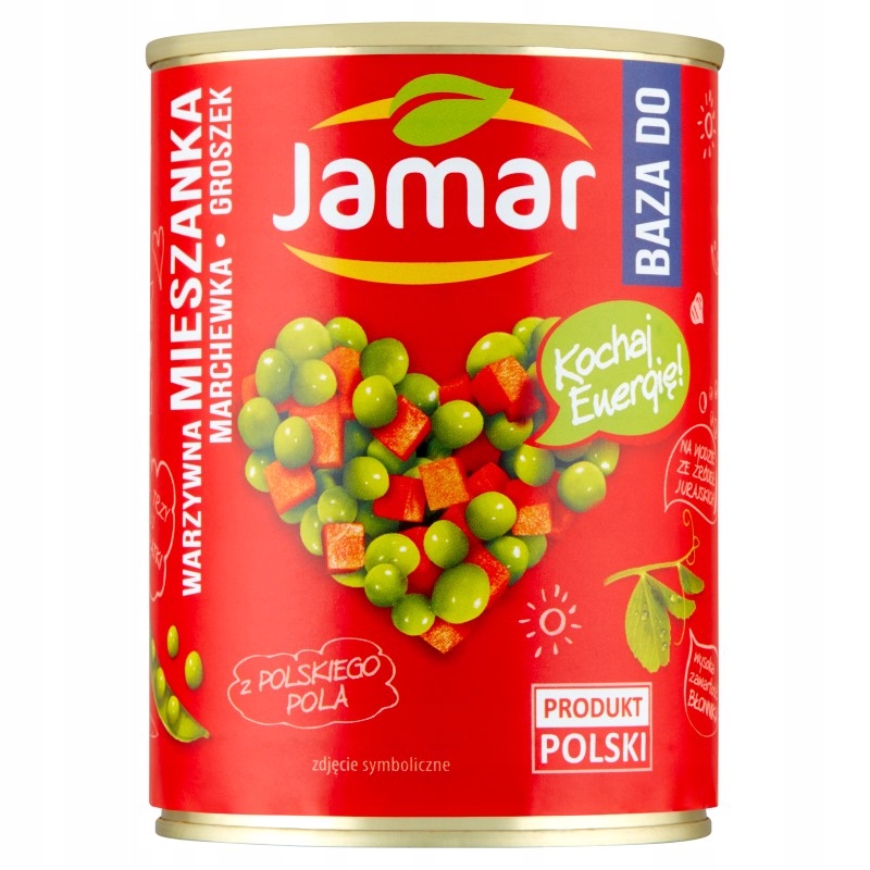 Levně Jamar Směs mrkev – hrášek 380 g