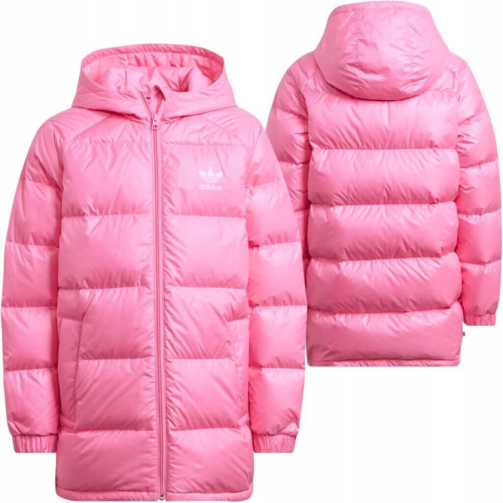 Adidas Originals Kurtka zimowa dla dziewczynki puchowa lekka dziecięca 170