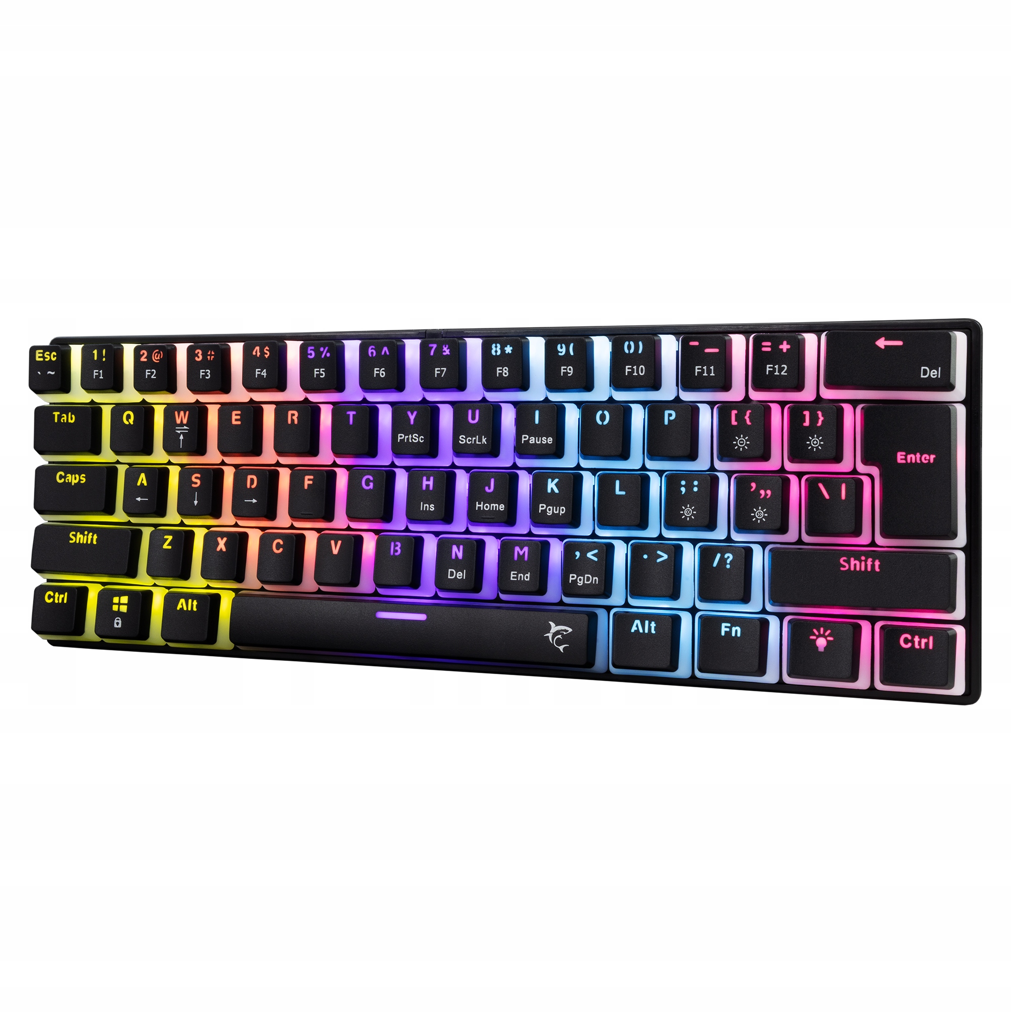 Mechanická herní klávesnice White Shark Ashiko 2 Rgb Red Switch