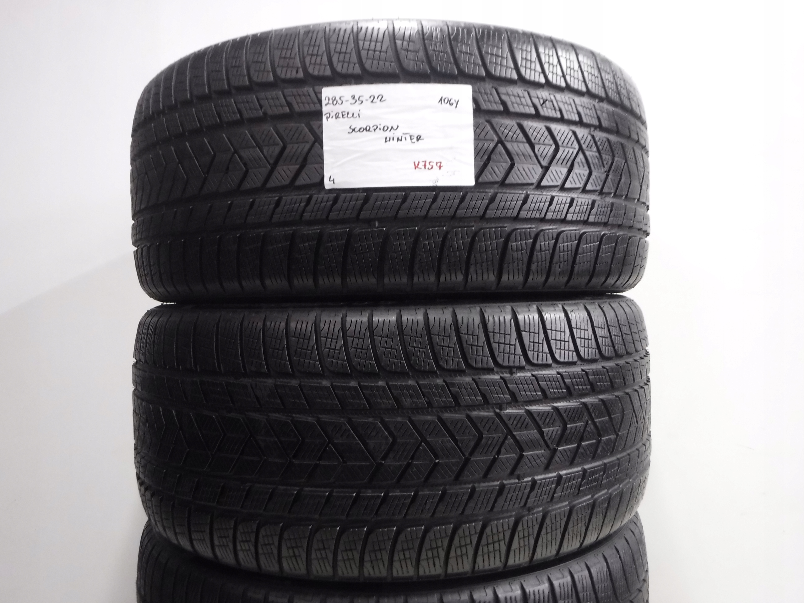 ЗИМОВІ ШИНИ PIRELLI SCORPION WINTER 285/35/22 106
