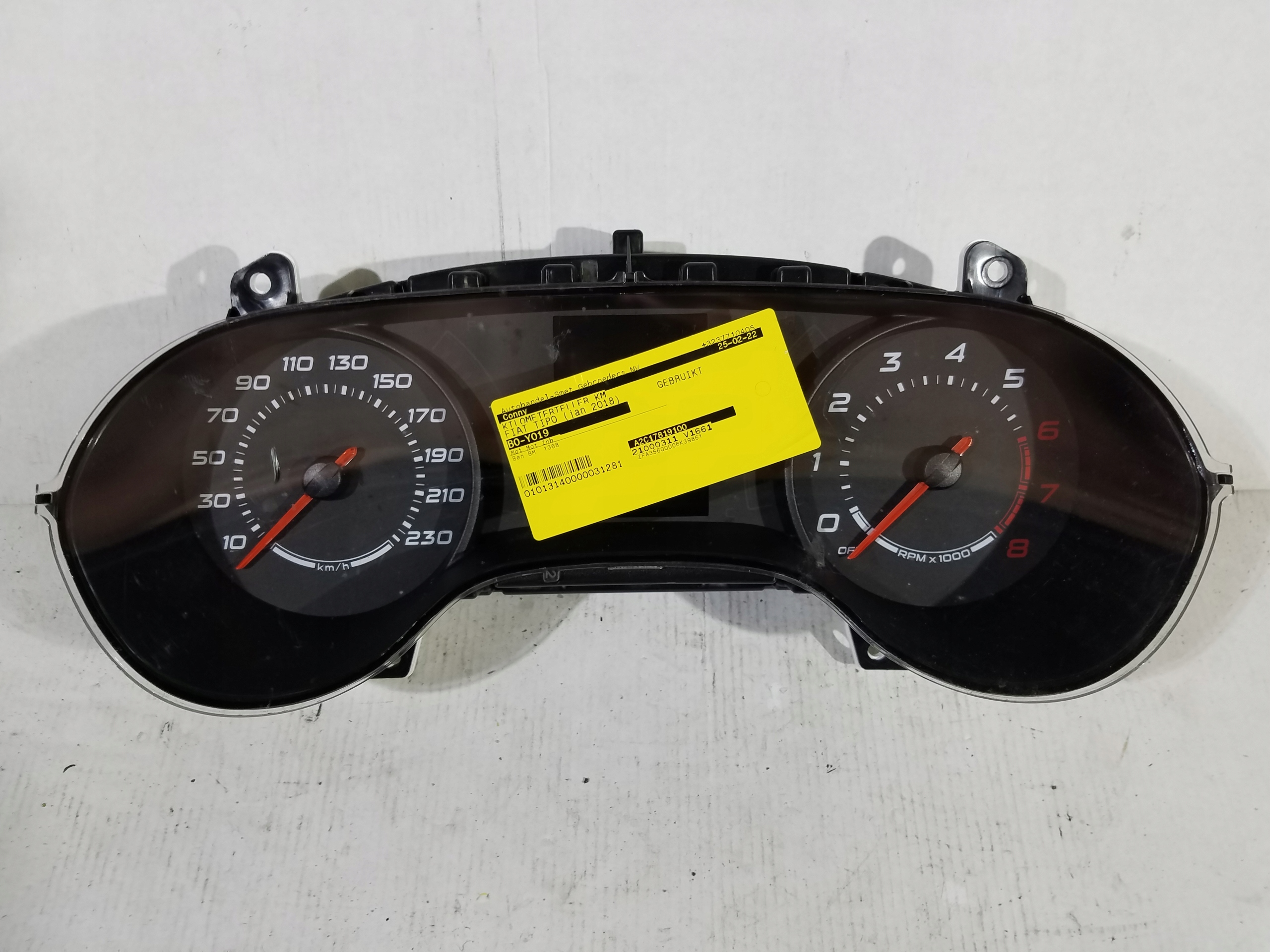 ЛІЧИЛЬНИК ТАЙМЕРИ FIAT TIPO II 1.4 B 00521015240