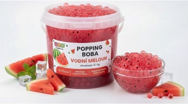 Levně Oxo Popping Boby Vodní meloun, 3,1 kg