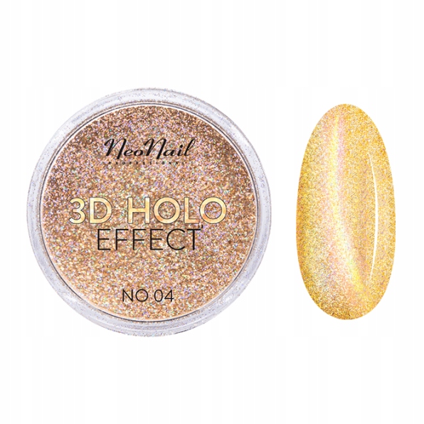 

Neonail Pyłek 3D Holo Effect 04 Light Gold