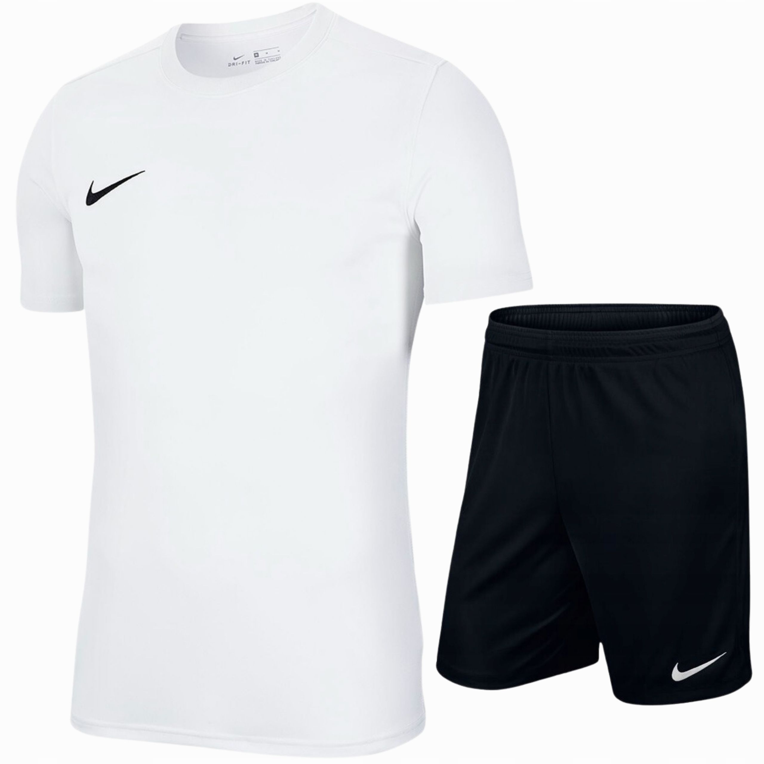 Zestaw Nike Biała Koszulka T-shirt Spodenki Czarne Dri-fit r. XXL