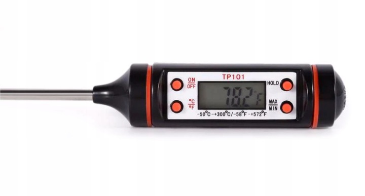 TERMOMETR KUCHENNY CYFROWY LCD SONDA MIĘSA WINA Rodzaj termometr z sondą