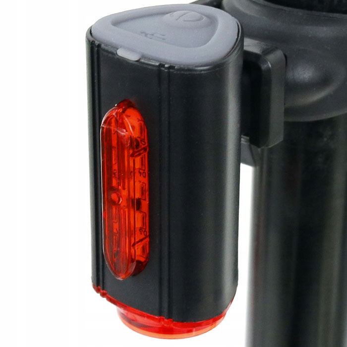 

Lampa rowerowa tylna na tył dół Led 6 Chip Led Usb