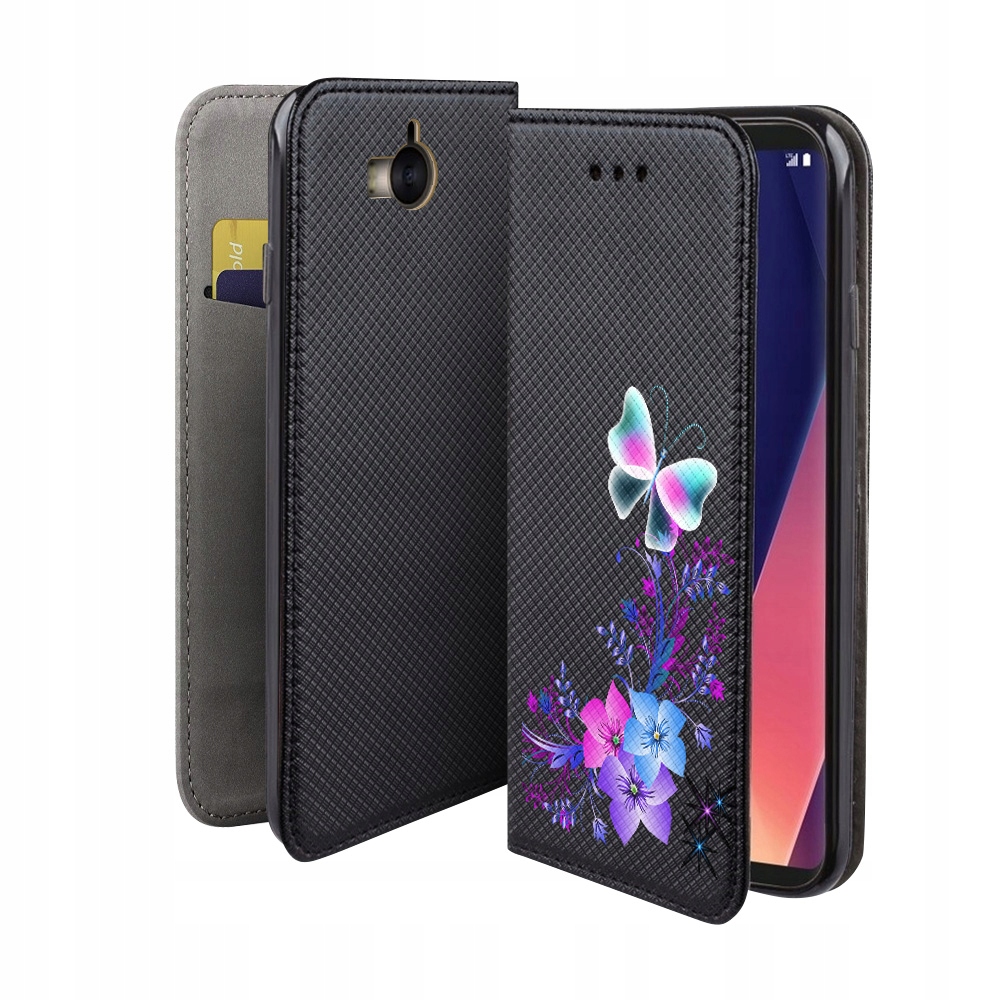 

Etui Z Klapką Do Huawei Y5 Y6 2017 Case Wzór Motyl