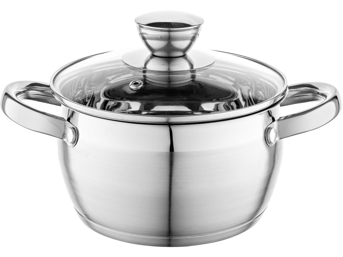 GARNEK ze stali nierdzewnej INDUKCJA FLORINA 2,5 l 18CM OLIVER