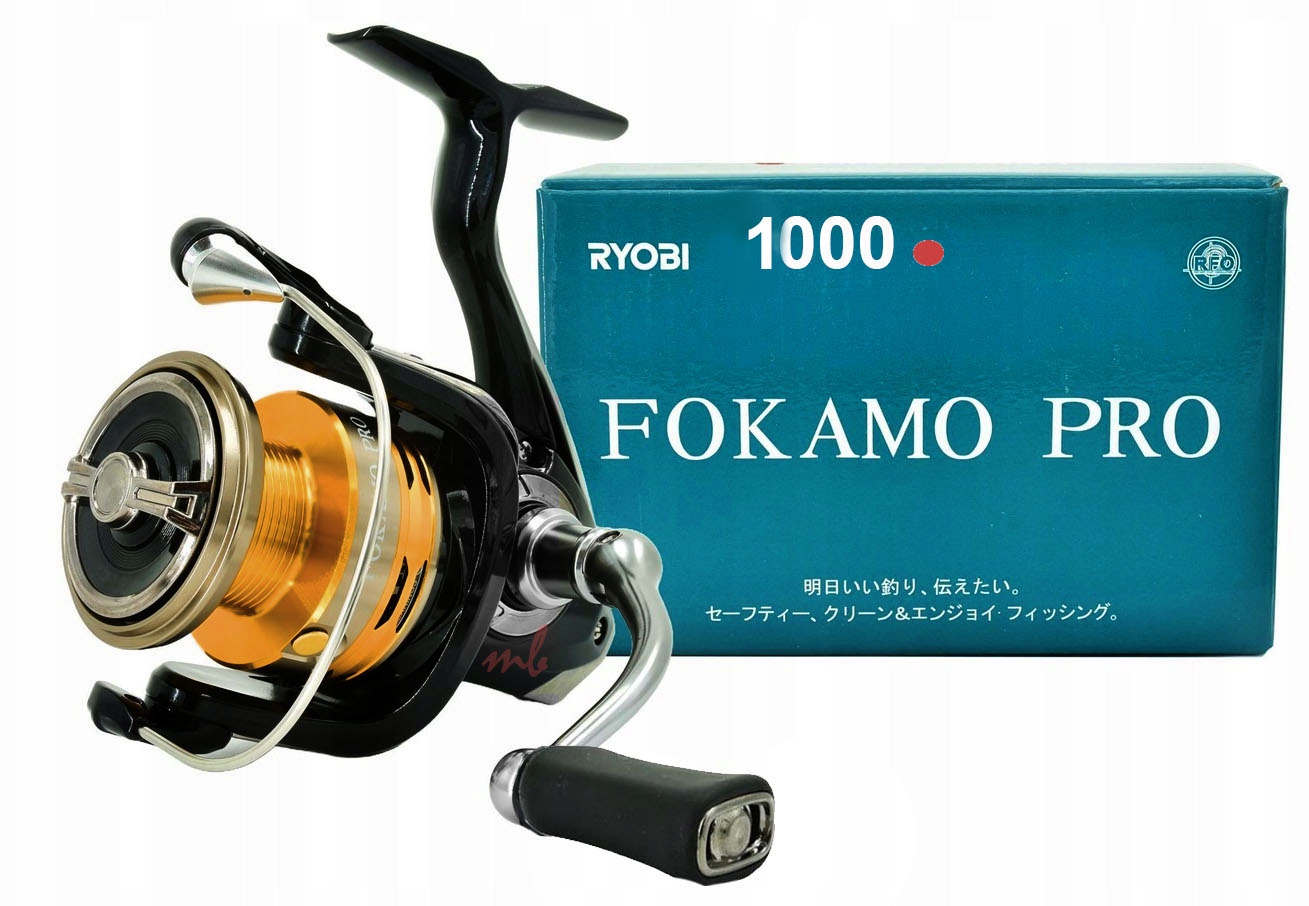 Kołowrotek lekki uniwersalny Ryobi Fokamo Pro 1000 New 2025 WrocłaW