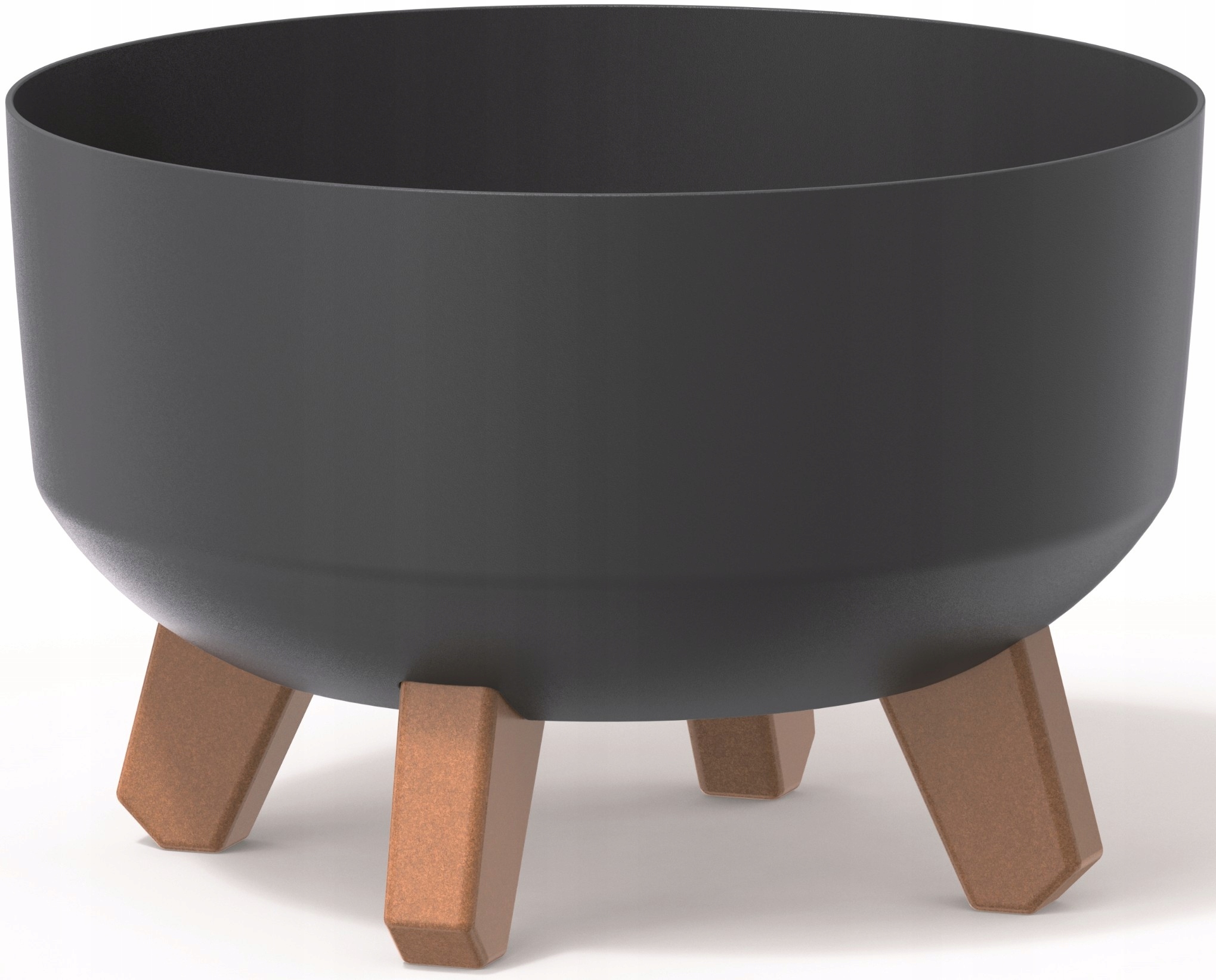 

Doniczka z nóżkami Gracia Low Antracyt 28,5cm