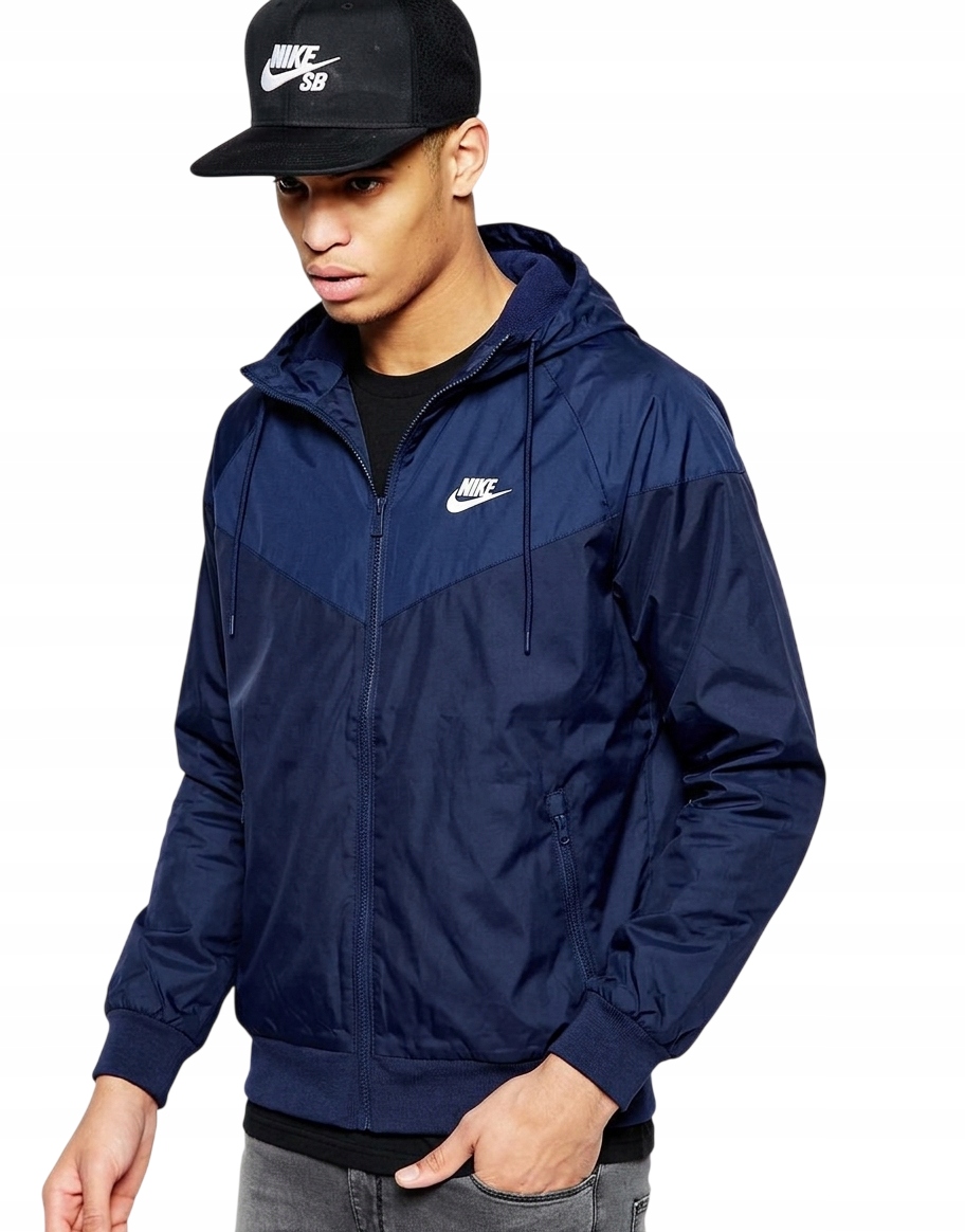 Nike Windrunner Pánská mikina s větrovkou a kapucí s kapucí, módní