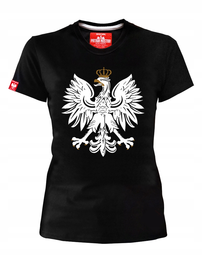 

Koszulka Patriotyczna Damska Patriotka Polka Orzeł