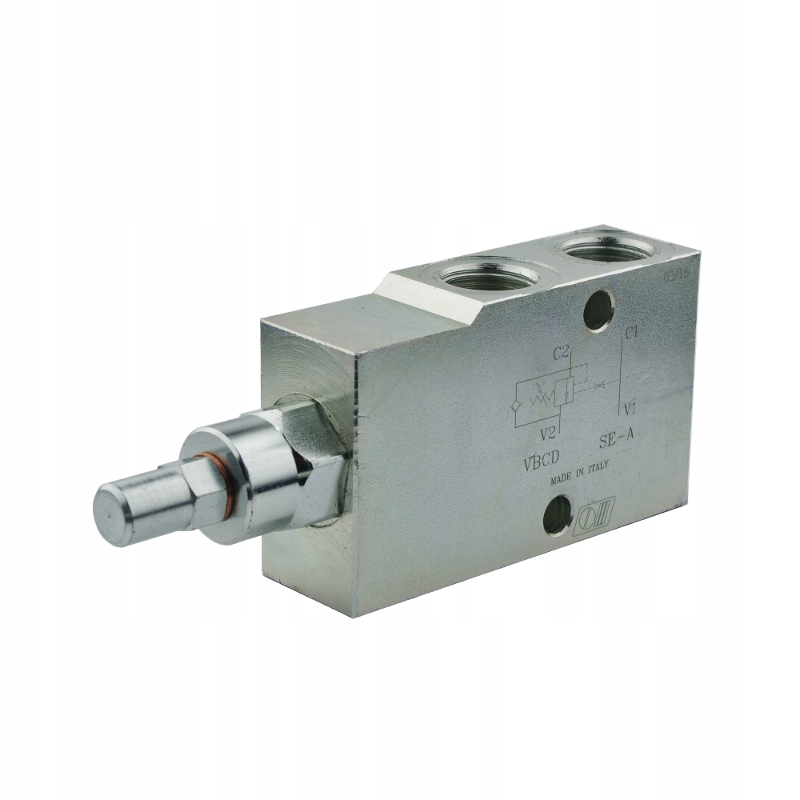 Jednostranný přetlakový blokovací ventil Vbcd Se-a, závity:
