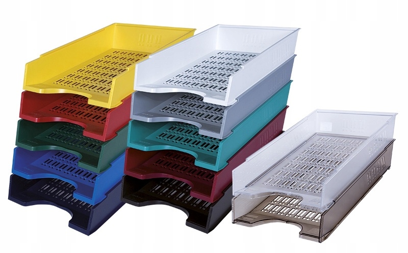 Szufladka A4 czerwona tacka półka na dokumenty Marka Donau