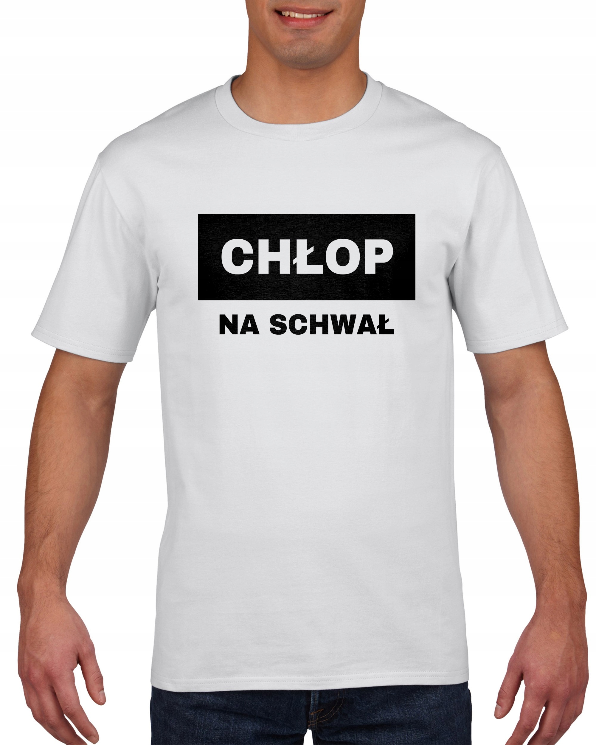 

Koszulka męska Chlop Na Schwal M