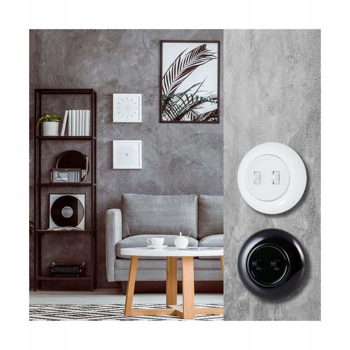 WŁĄCZNIK ŚWIATŁA POJEDYNCZY LOFT RETRO VINTAGE PRL Rodzaj wyłącznik