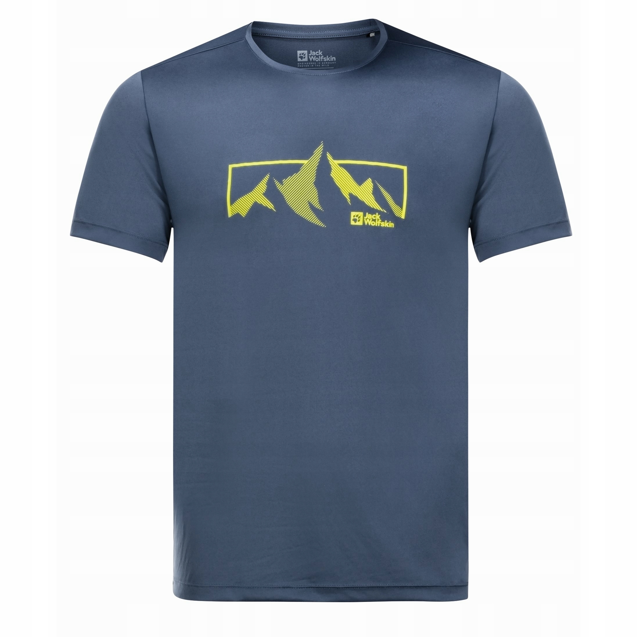 Pánské sportovní triko Jack Wolfskin funkční termoaktivní modré XXL