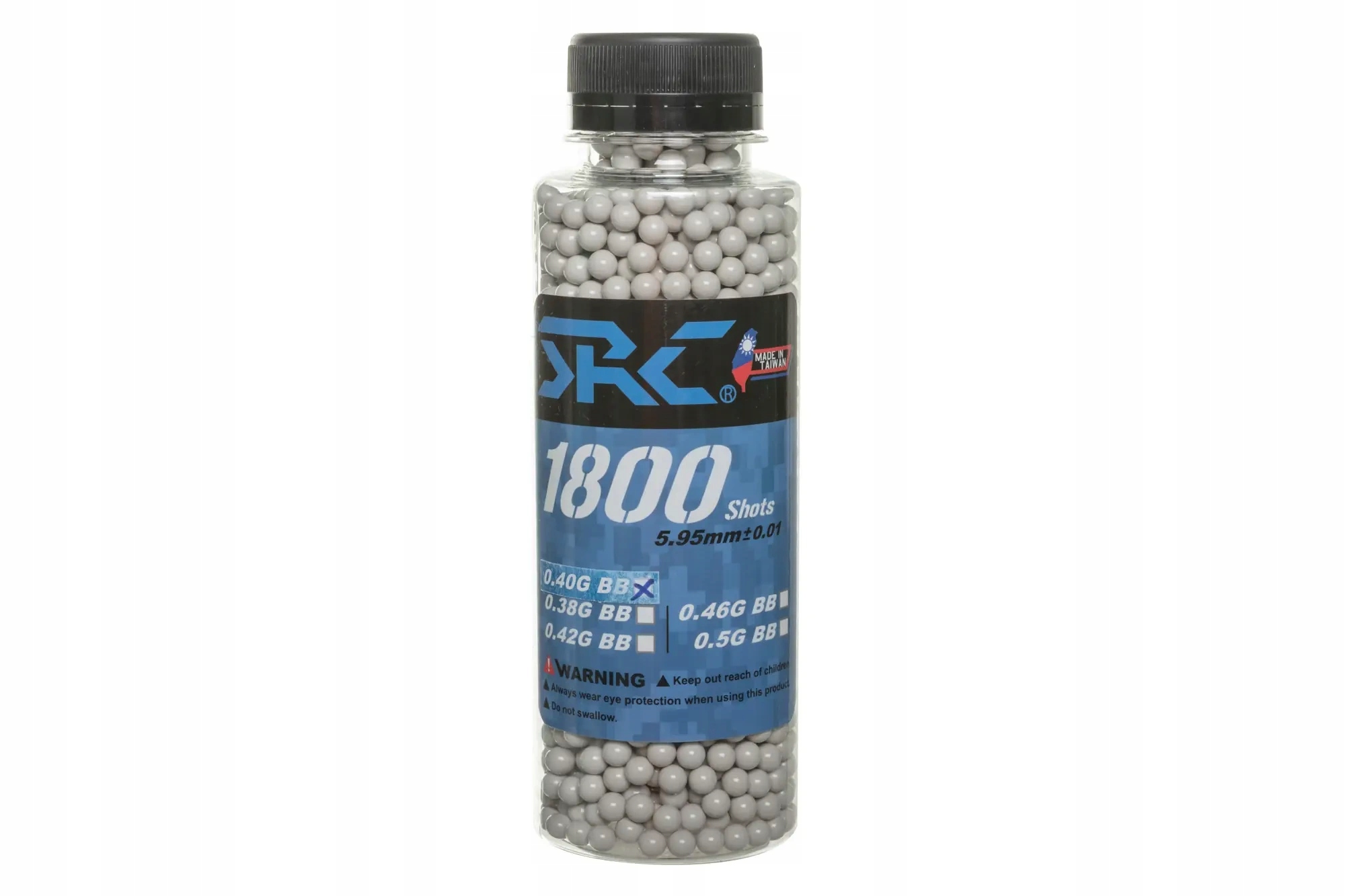 Kuličky Src 0.4 g láhev 1800 kusů bílé