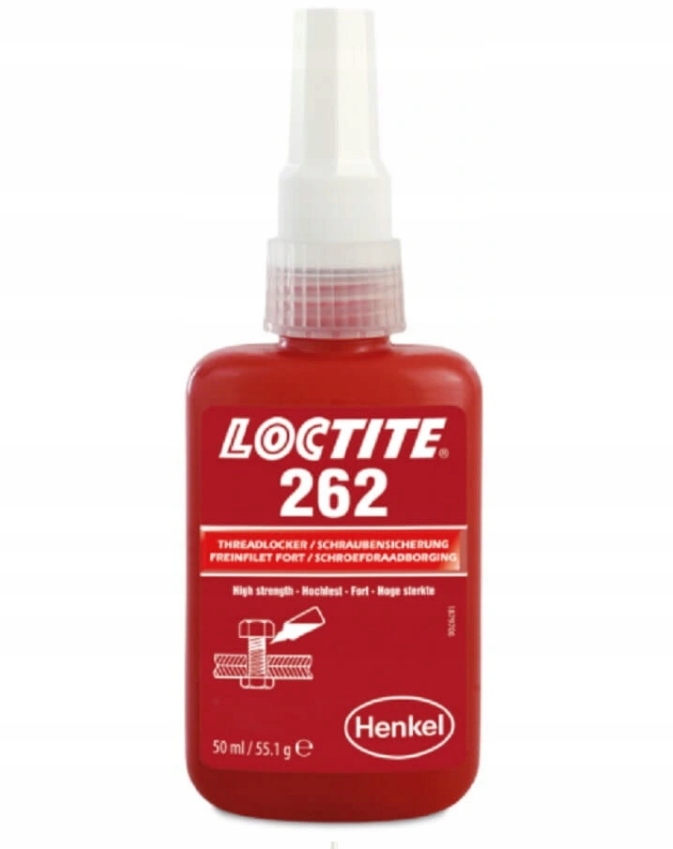 

Loctite 262 50ml Zabezpieczanie połączeń gwintów