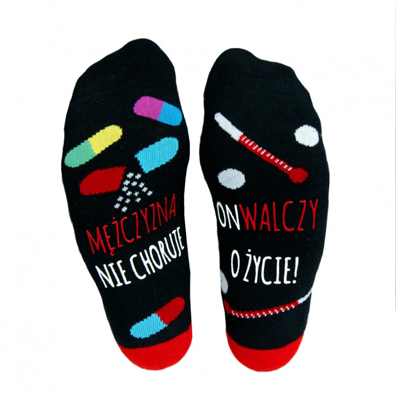 

Skarpety Moraj 39-42 casual line śmieszne napisy