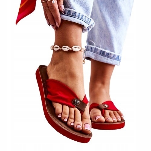 

Damskie Materiałowe Japonki Big Star JJ274A349 41