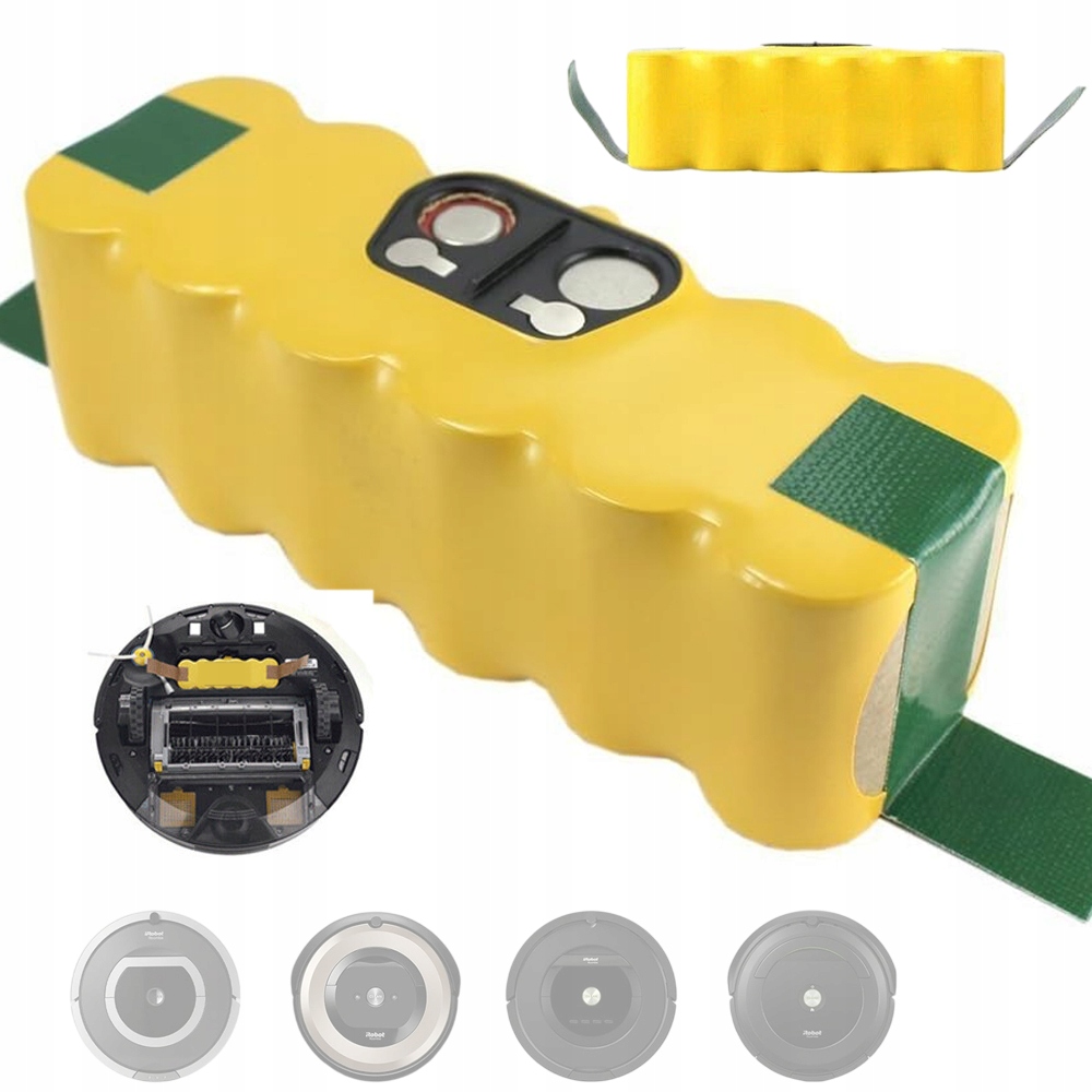 Akumulátor Baterie Pro iRobot Roomba 500 650 660 770 5200 mAh 14,4 V