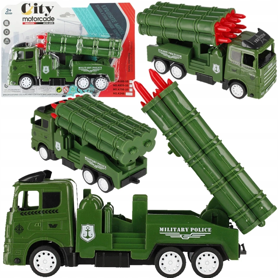 AUTO CIĘŻAROWE WOJSKOWE CIĘŻARÓWKA WOJSKOWA WYRZUTNIA RAKIET