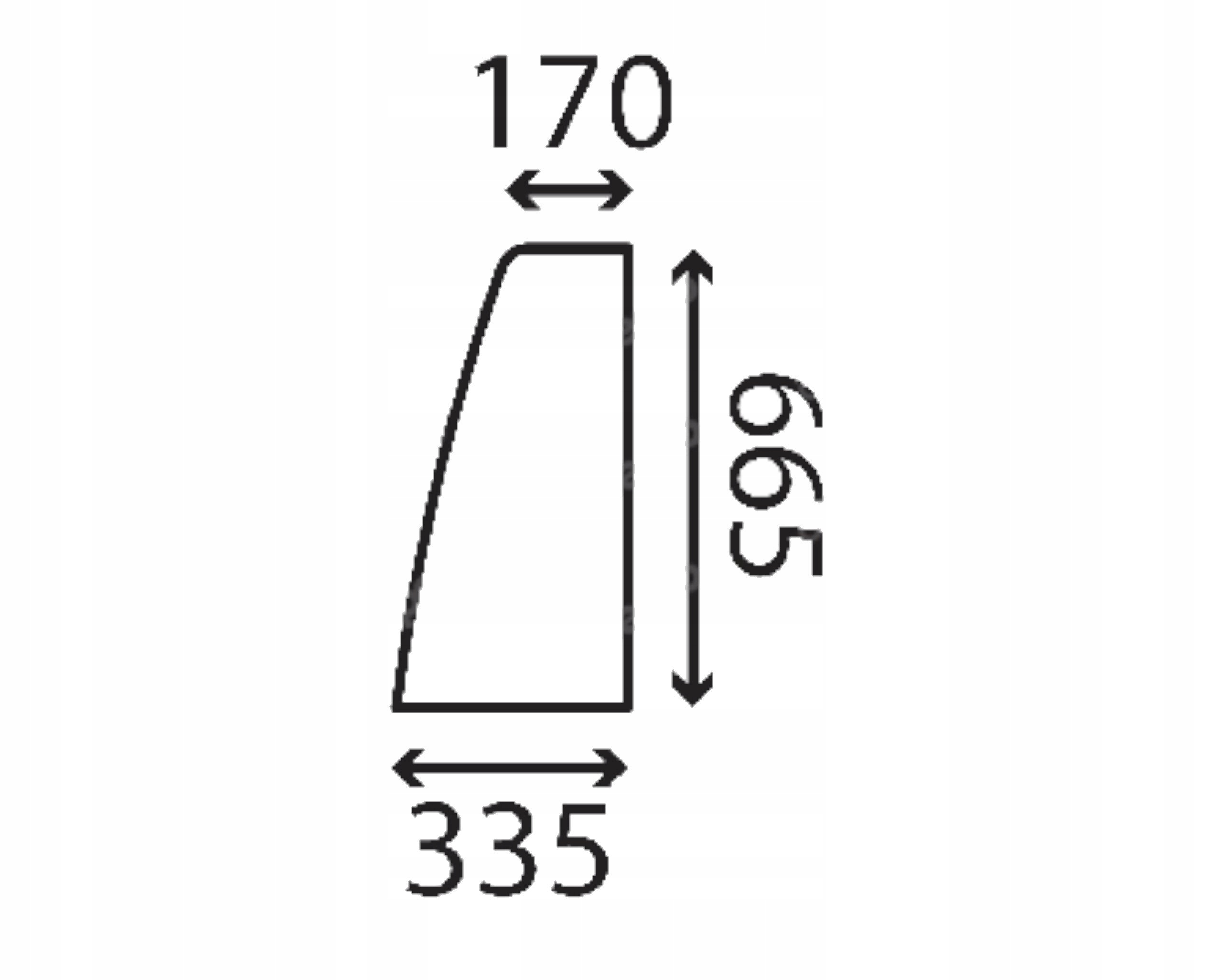 sklo Jcb 331/52519