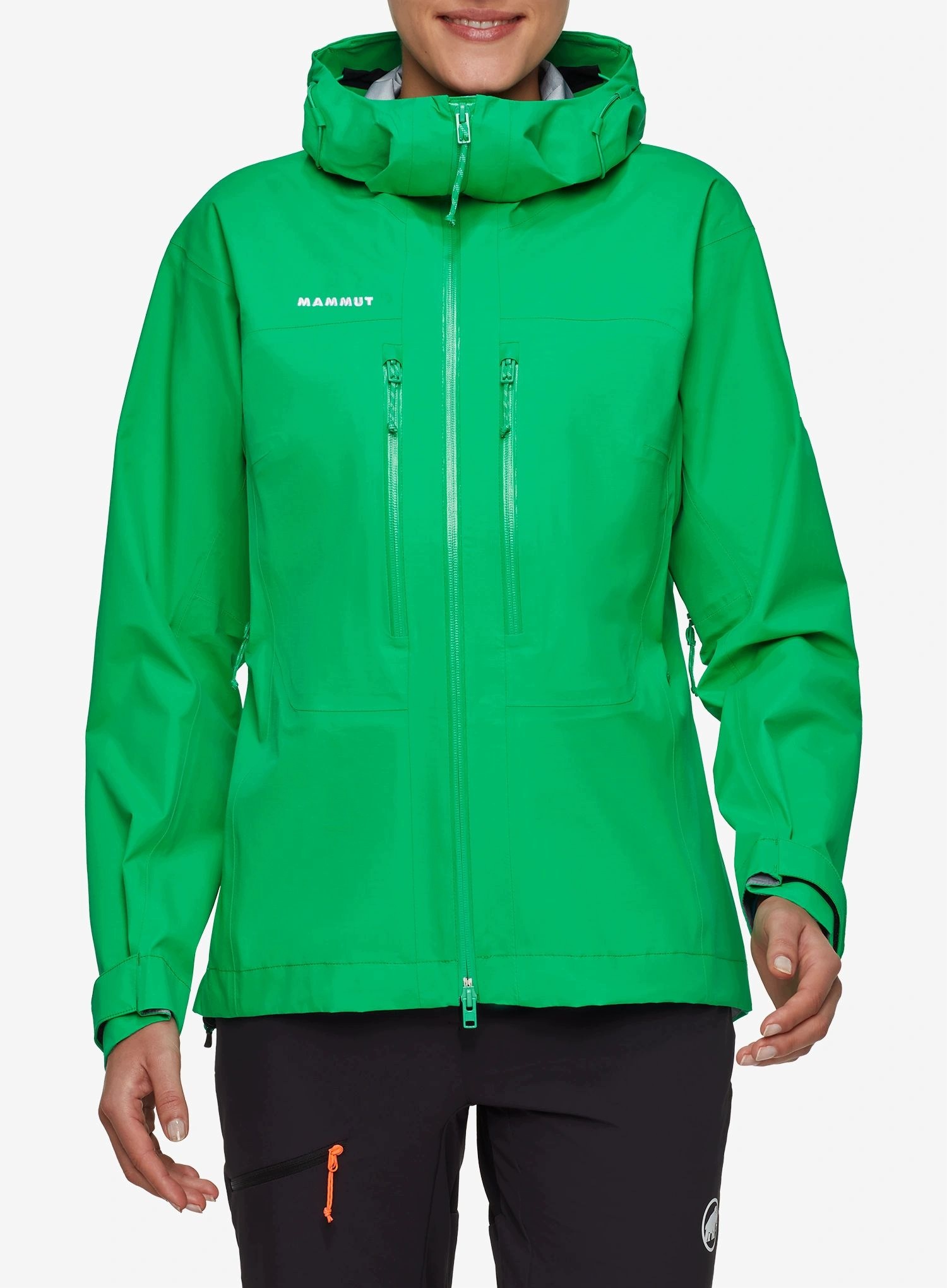 Kurtka przeciwdeszczowa damska Mammut Taiss Hs Hooded Jacket pinea L