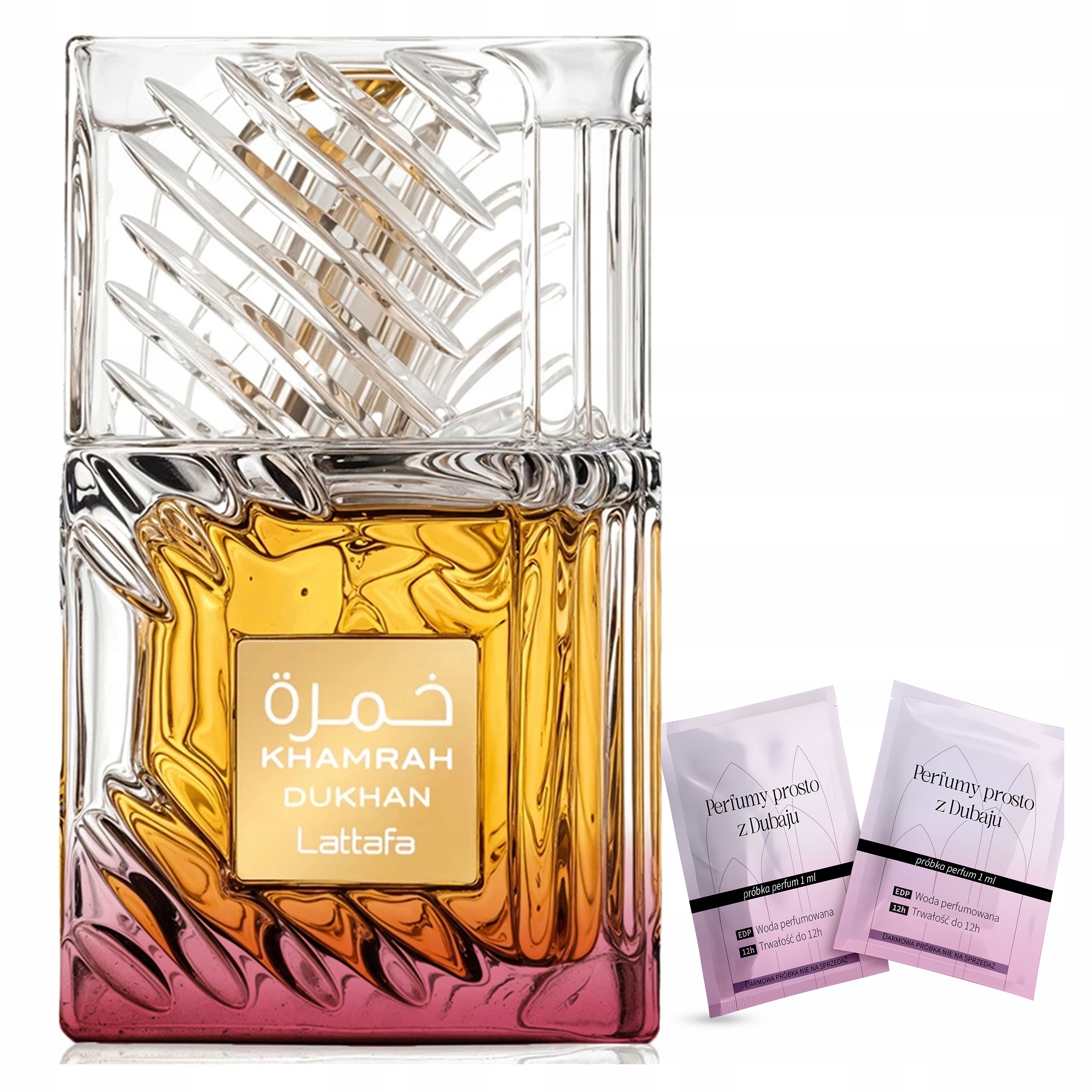 Parfém Pánské arabské Lattafa Khamrah Dukhan Kořenící kouřové Originál